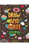 Draw And Write Journal: Primary Notebook Lined V13