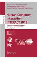 Human-Computer Interaction - Interact 2019