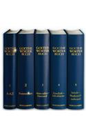 Goethe Worterbuch, Band 1, Leinen
