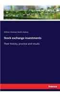 Stock exchange investments