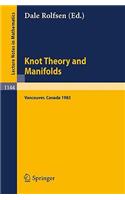 Knot Theory and Manifolds