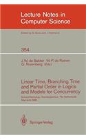 Linear Time, Branching Time and Partial Order in Logics and Models for Concurrency