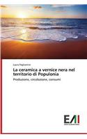 ceramica a vernice nera nel territorio di Populonia