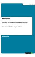 Fußball in der Weimarer Demokratie