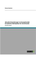 Aktuelle Entwicklungen im Energiehandel: Europäische Marktplätze für Stromhandel