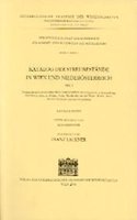 Katalog Der Streubestande in Wien Und Niederosterreich