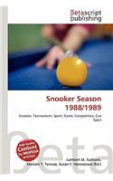 Snooker Season 1988/1989: (English)