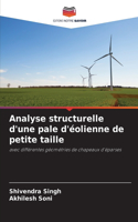 Analyse structurelle d'une pale d'éolienne de petite taille