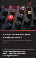 Warunki zatrudnienia osób niepelnosprawnych