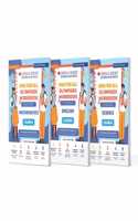 Oswaal One For All Olympiad Workbook Class 8 (Set of 3 Books) Maths Science & English For 2024-25 Exam