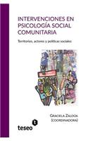 Intervenciones en psicología social comunitaria