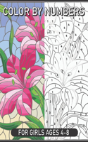 Color By Numbers For Girls Ages 4-8