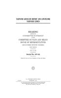 Taxpayer Advocate report and low-income taxpayer clinics