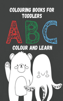 Colouring Books For Toddlers ABC Color And Learn