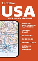 Collins USA Road Map