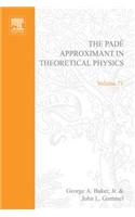 The Pade Approximant in Theoretical Physics