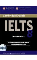 Cambridge Ielts 8 Self-Study Pack (Student's Book with Answers and Audio CDs (2))