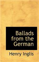 Ballads from the German: (English)