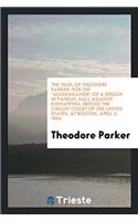 The Trial of Theodore Parker