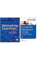 Networking Essentials Textbook and Comptia Network+ N10-006 Ucertify Labs Bundle