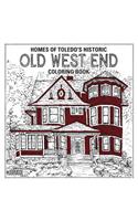 Homes of Toledo's Historic Old West End Coloring Book