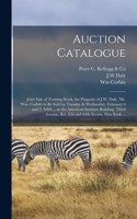 Auction Catalogue