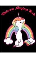 Unicorn Magical Book