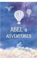 Abel's Adventures: Softcover Personalized Keepsake Journal, Custom Diary, Writing Notebook with Lined Pages