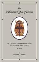 Fabrician Types of Insects in the Hunterian Collection at Glasgow University