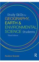 Study Skills for Geography, Earth and Environmental Science Students