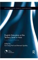 English Education at the Tertiary Level in Asia