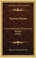 Famous Poems