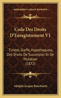 Code Des Droits D'Enregistrement V1