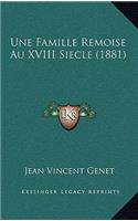 Une Famille Remoise Au XVIII Siecle (1881)