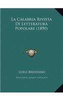 La Calabria Rivista Di Letteratura Popolare (1890)