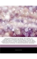 Articles on Organisations Based in Rome, Including