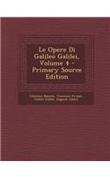 Opere Di Galileo Galilei, Volume 4