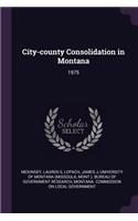 City-County Consolidation in Montana