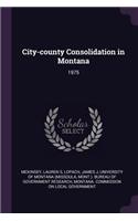 City-County Consolidation in Montana