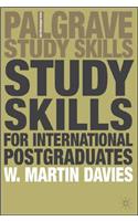 Study Skills for International Postgraduates