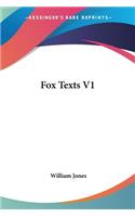 Fox Texts V1: (English)