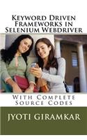 Keyword Driven Frameworks in Selenium Webdriver