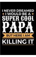 I Never Dreamed I would Be A Super Cool Papa But Here I Am Killing It