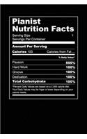 Pianist Nutrition Facts