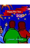 Happy New Year 2020 journal notebook