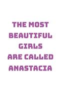 Anastacia Girl Woman Notebook