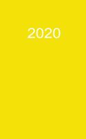 2020: Zeit Planer 2020 A5 Gelb