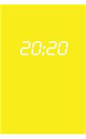 20: 20: Terminplaner 2020 A5 Gelb