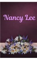 Nancy Lee: Personalized Journal to write in Positive Thoughts for Women Teens Girls gifts holidays