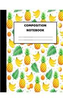 Composition Notebook: Wide Ruled Paper Notebook Journal - Nifty Wide Blank Lined Workbook for Teens Kids Students Girls for Home School College for Writing Notes